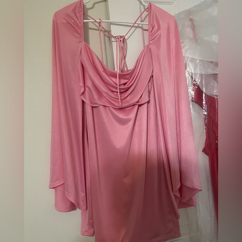 Lucy in the Sky Pink Mini Dress